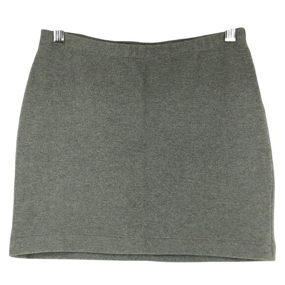 Ralph Lauren Skirt Womens XS Gray Wool Blend Mini Pull On Casual Classic Career - Picture 1 of 14